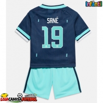 Camisa de Futebol Alemanha Leroy Sane #19 Equipamento Secundário Infantil Mundo 2026 Manga Curta (+ Calças curtas)